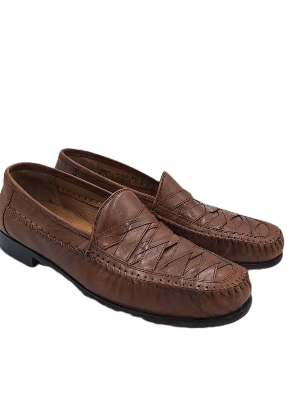 Brass Boot 11 1/2 M men's brown slip on shoe